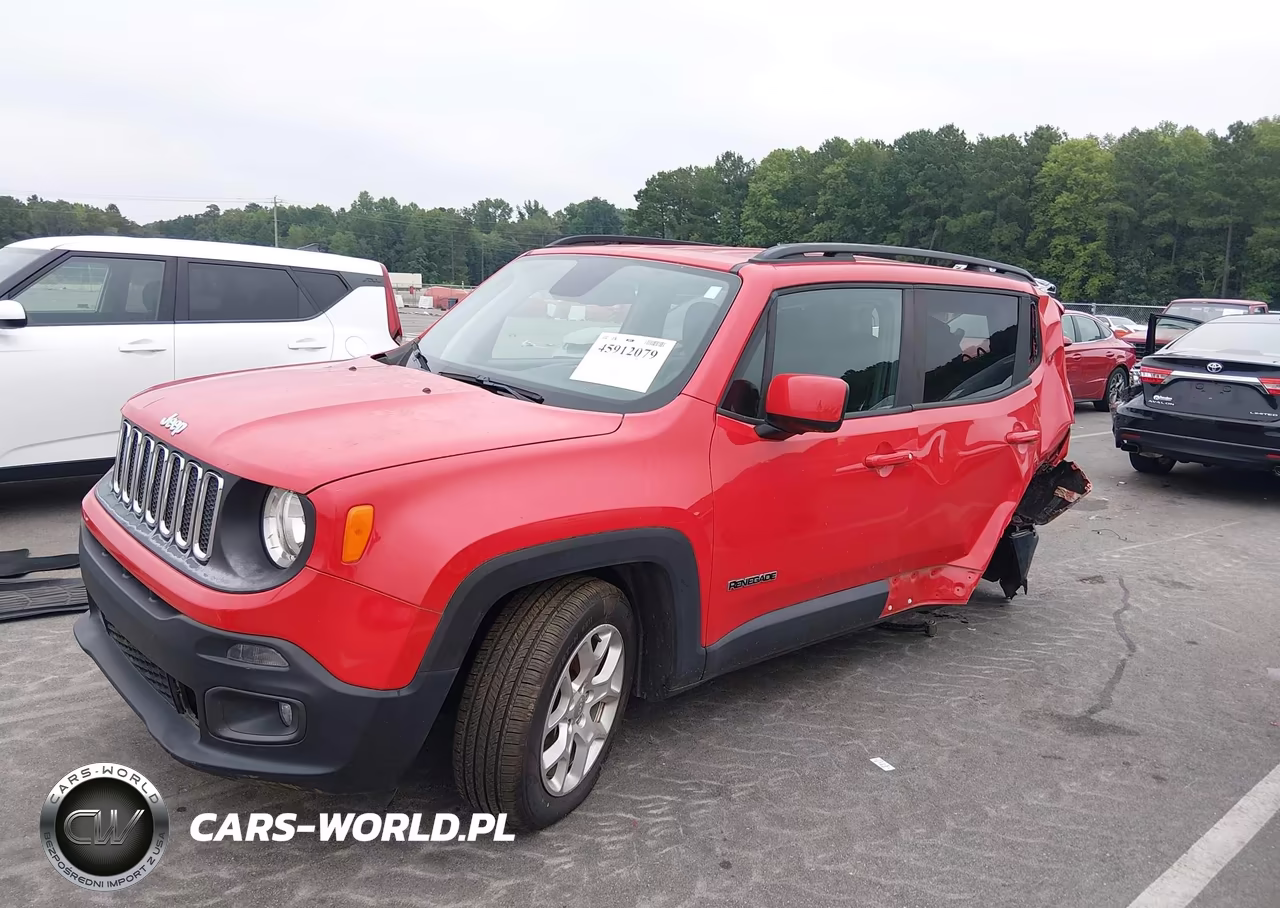 2018 Jeep Renegade Latitude Fwd VIN:ZACCJABBXJPH91342 - 2