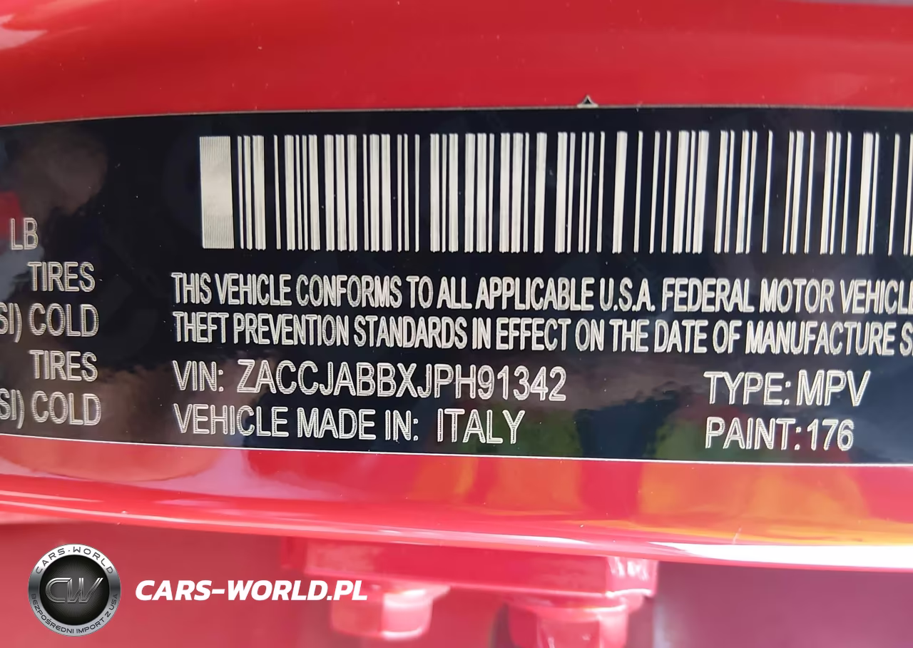 2018 Jeep Renegade Latitude Fwd VIN:ZACCJABBXJPH91342 - 9