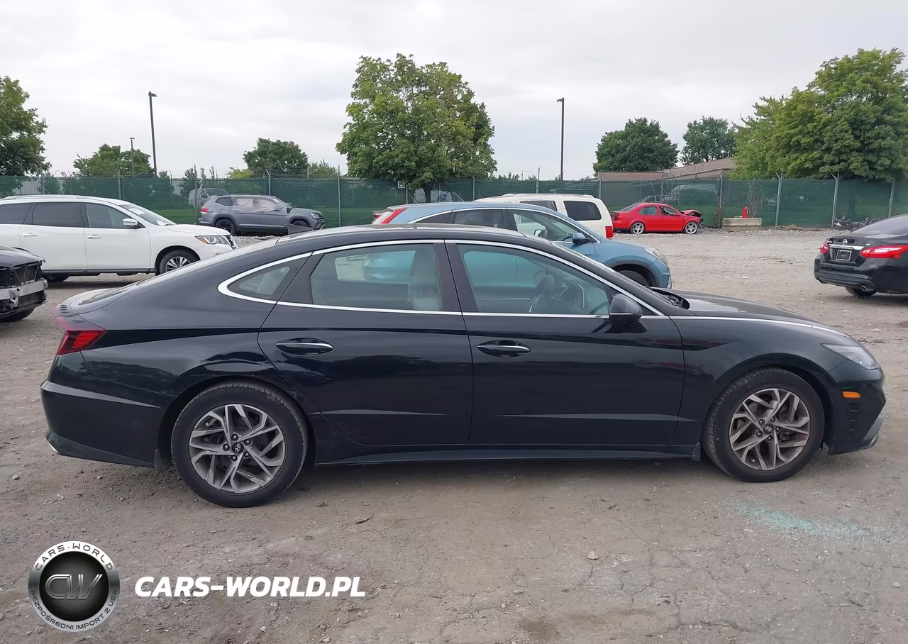 2021 Hyundai Sonata Sel VIN:5NPEF4JA3MH117454 - 13