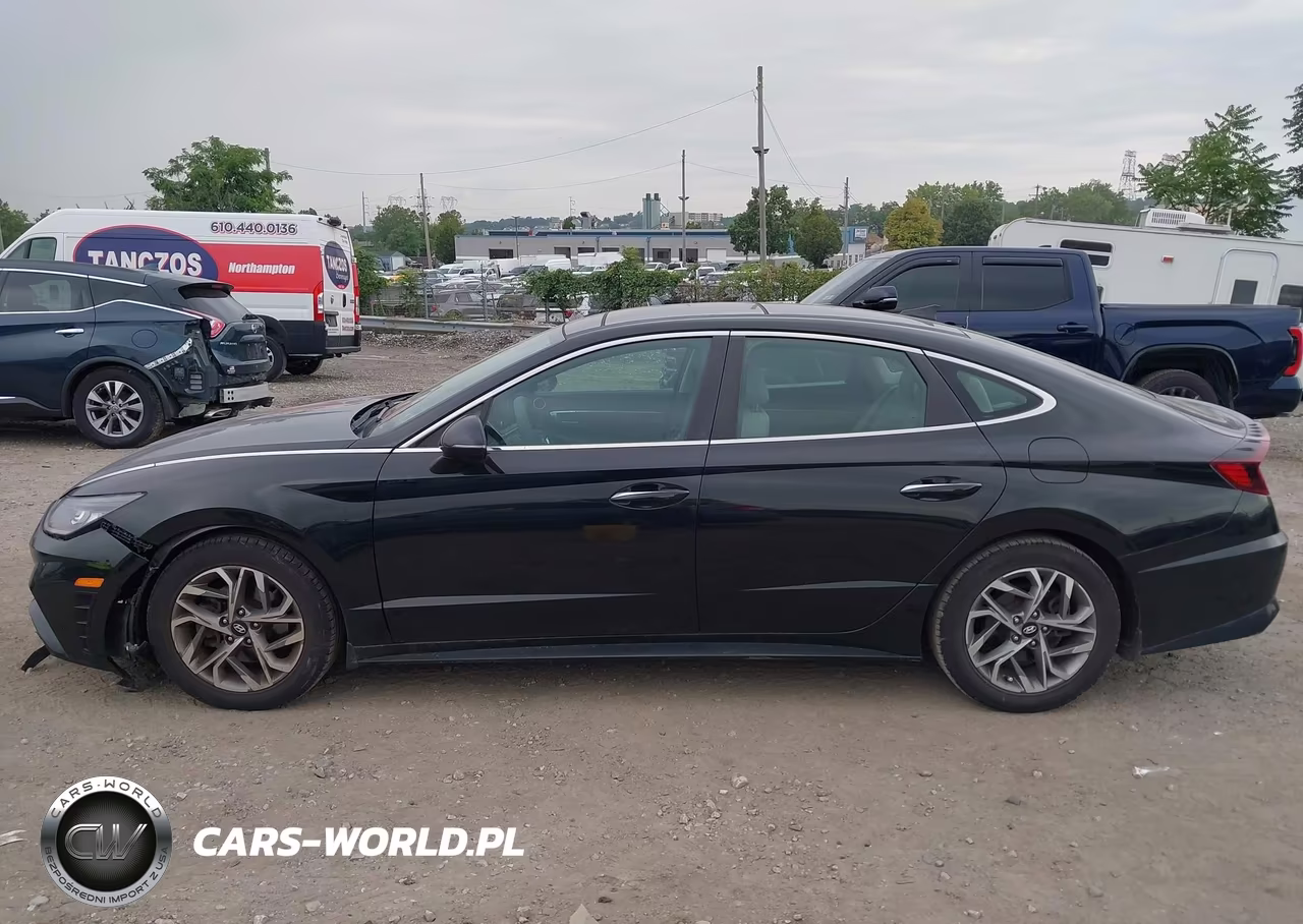 2021 Hyundai Sonata Sel VIN:5NPEF4JA3MH117454 - 14