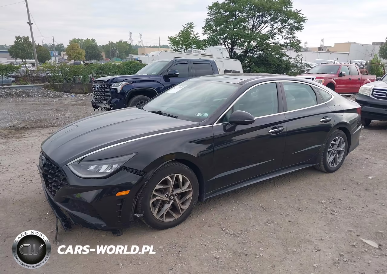2021 Hyundai Sonata Sel VIN:5NPEF4JA3MH117454 - 2