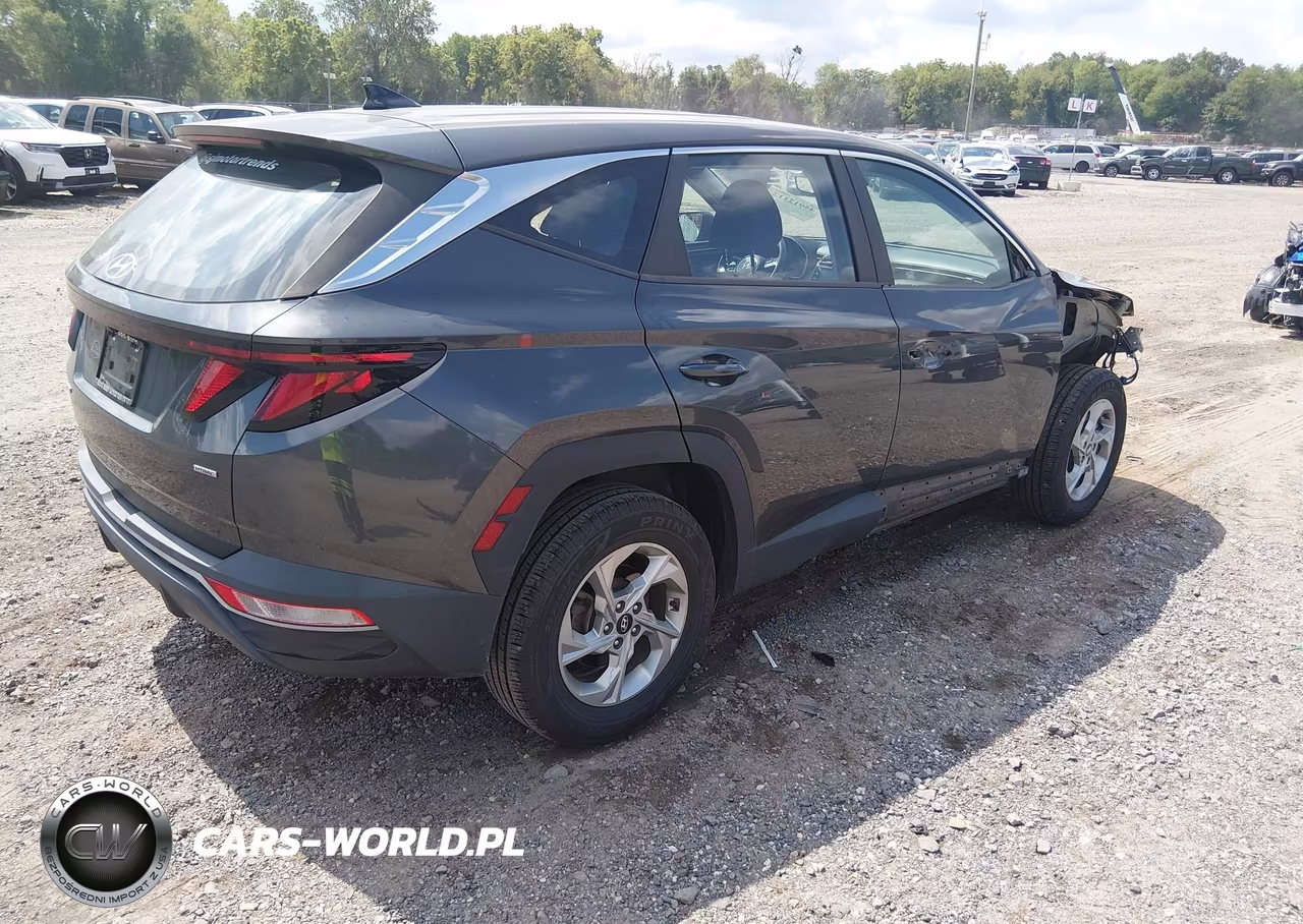 2022 Hyundai Tucson Se VIN:5NMJACAE7NH057204 - 4