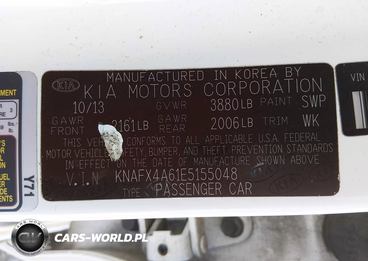 2014 Kia Forte Lx VIN:KNAFX4A61E5155048 - 9