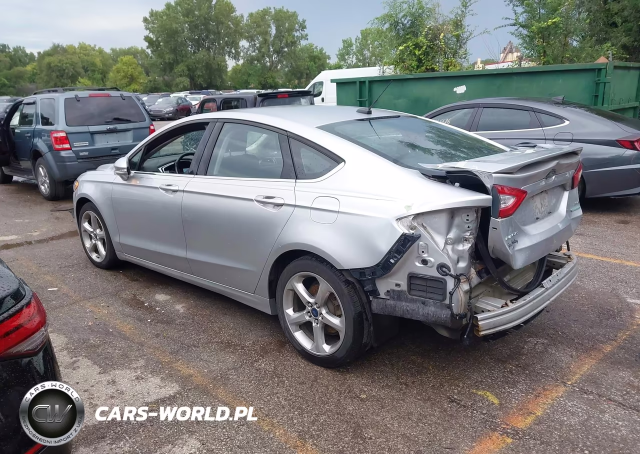 2014 Ford Fusion Se VIN:3FA6P0H91ER207597 - 3