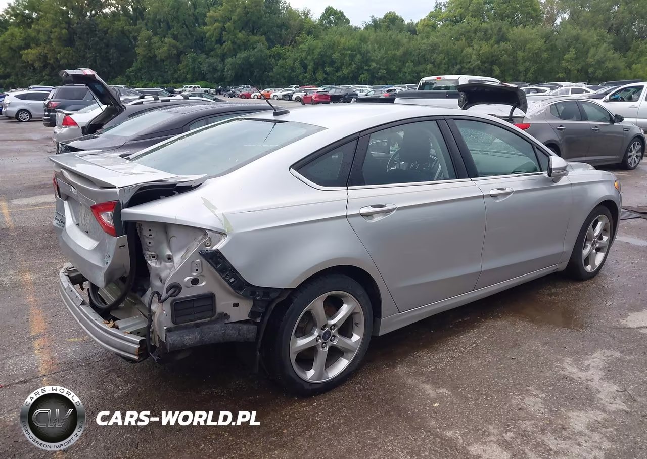 2014 Ford Fusion Se VIN:3FA6P0H91ER207597 - 4