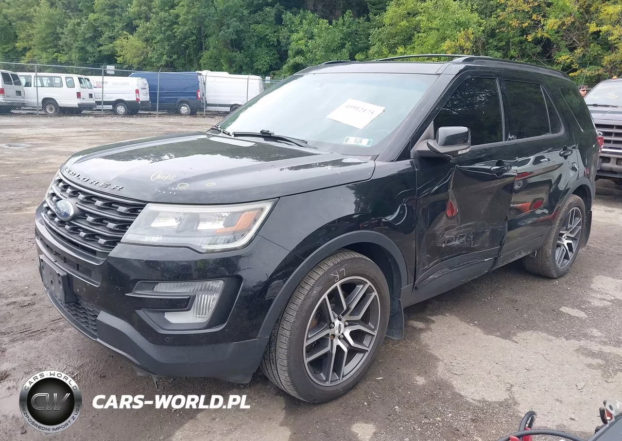 2017 Ford Explorer Sport VIN:1FM5K8GTXHGA91579 - 2