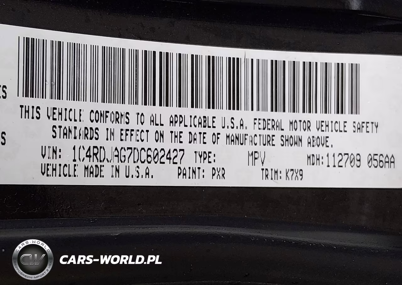 2013 Dodge Durango Sxt VIN:1C4RDJAG7DC602427 - 9