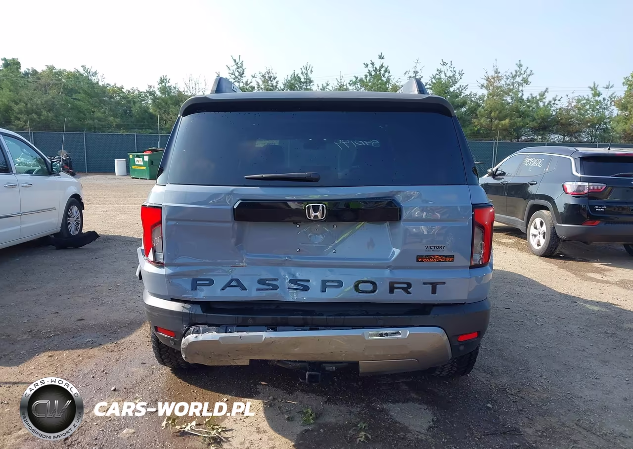 2026 Honda Passport Awd Trailsport Elite-Awd Trailsport Elite Blackout VIN:5FNYF9H80TB065422 - 16
