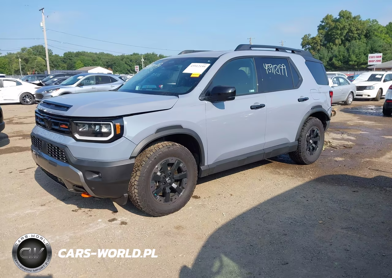 2026 Honda Passport Awd Trailsport Elite-Awd Trailsport Elite Blackout VIN:5FNYF9H80TB065422 - 2