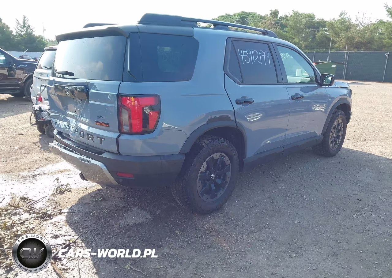 2026 Honda Passport Awd Trailsport Elite-Awd Trailsport Elite Blackout VIN:5FNYF9H80TB065422 - 4