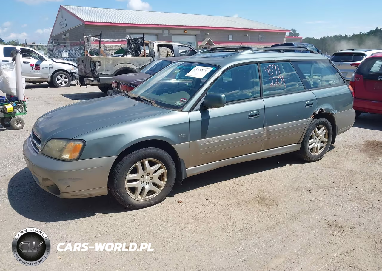 2001 Subaru Outback H6-3.0 VIN:4S3BH806117678821 - 2