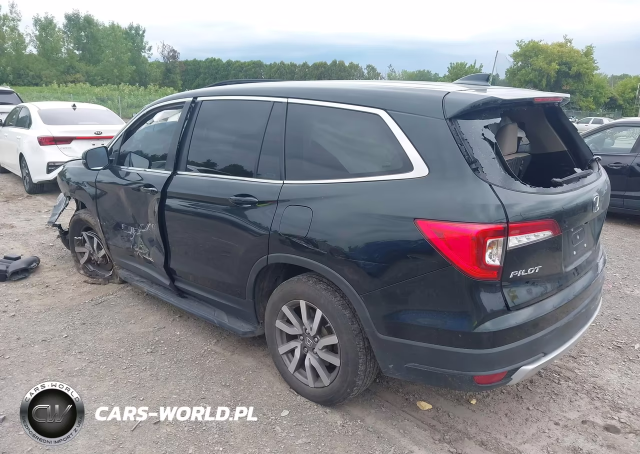2019 Honda Pilot Ex-L VIN:5FNYF6H59KB021177 - 3