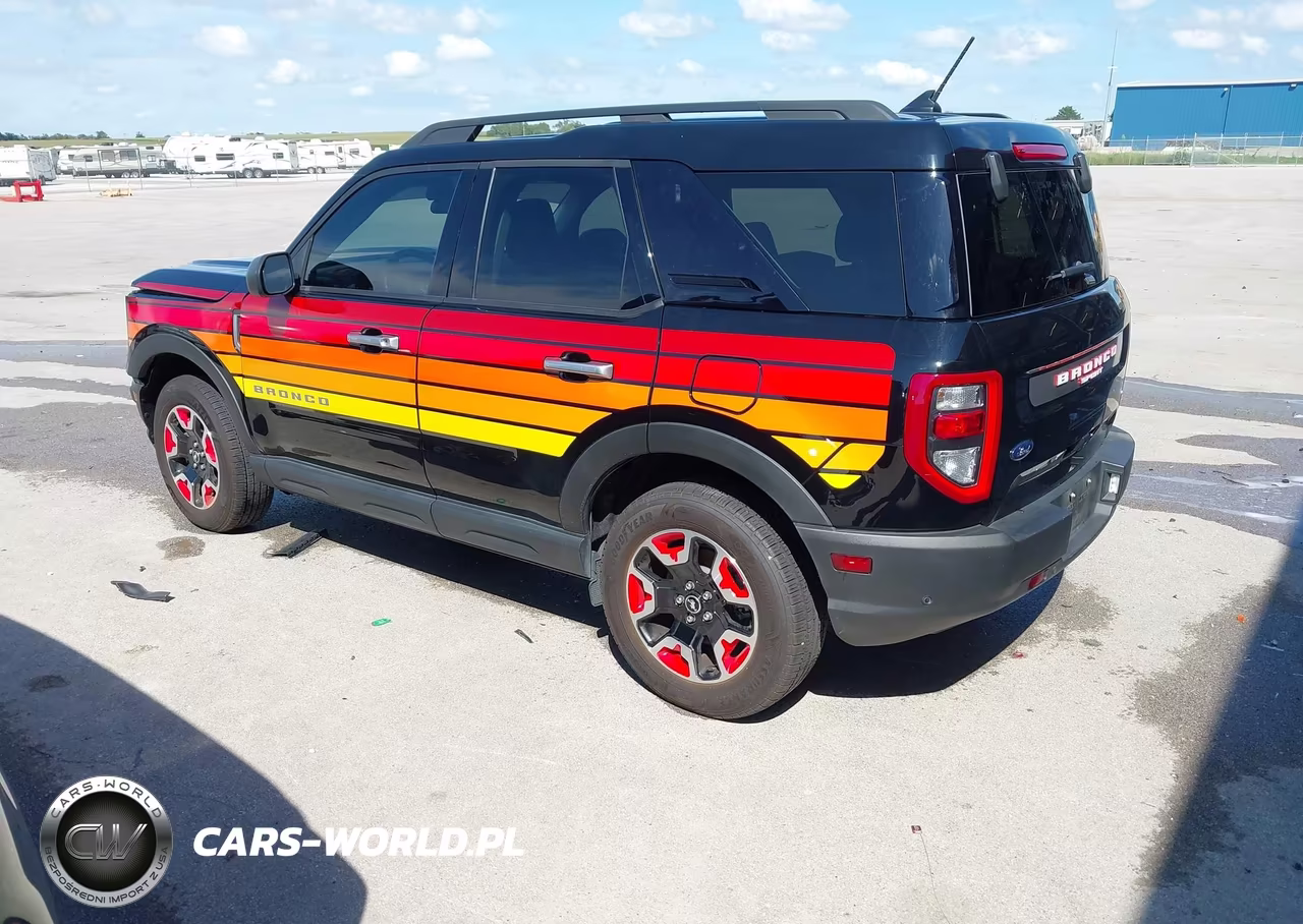 2024 Ford Bronco Sport Free Wheeling VIN:3FMCR9K67RRF10413 - 3