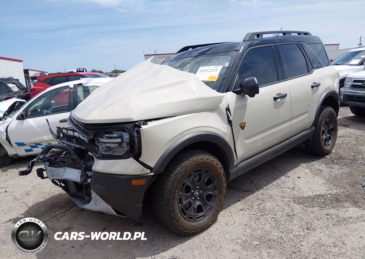 2025 Ford Bronco Sport Badlands VIN:3FMCR9DA1SRF41390 - 2