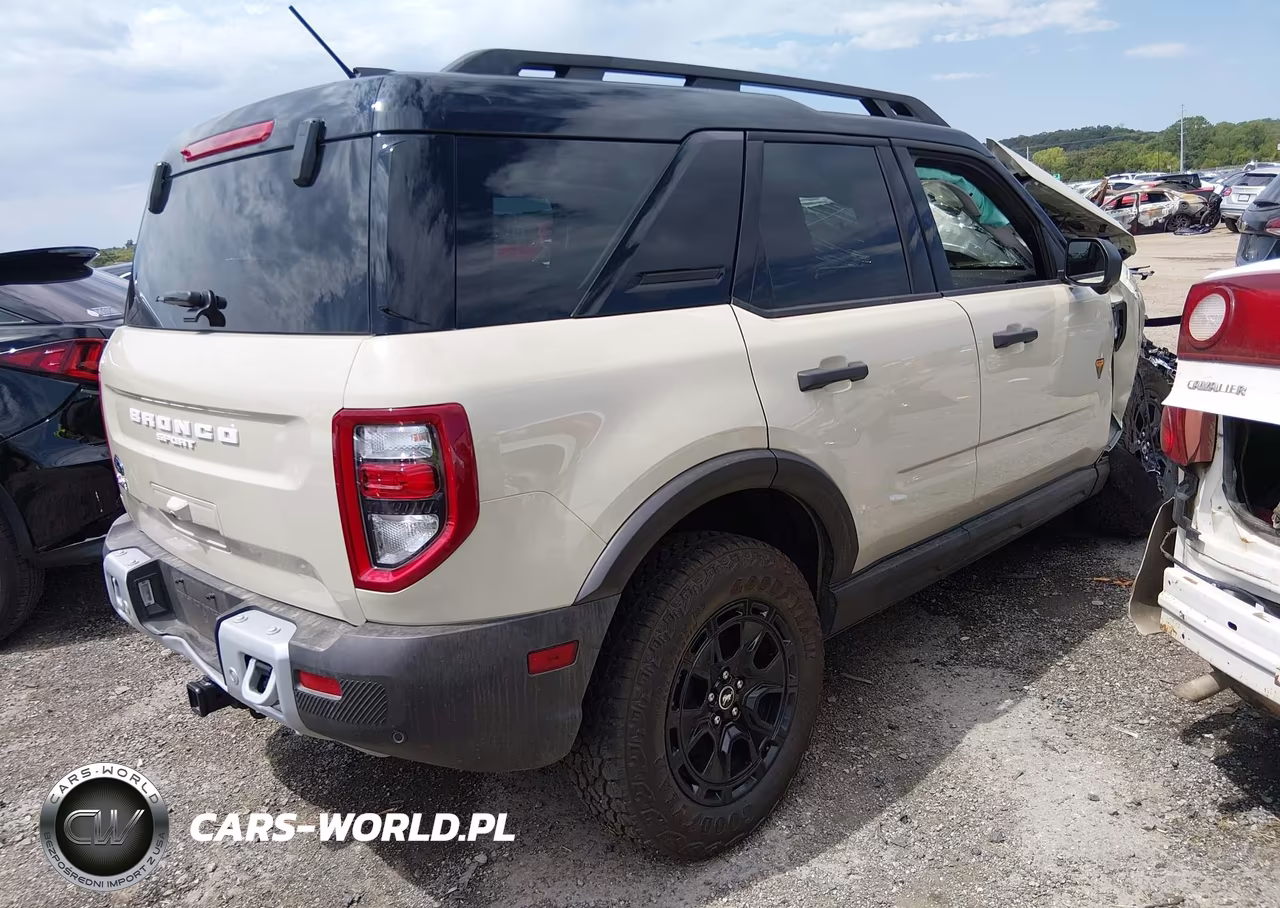 2025 Ford Bronco Sport Badlands VIN:3FMCR9DA1SRF41390 - 4