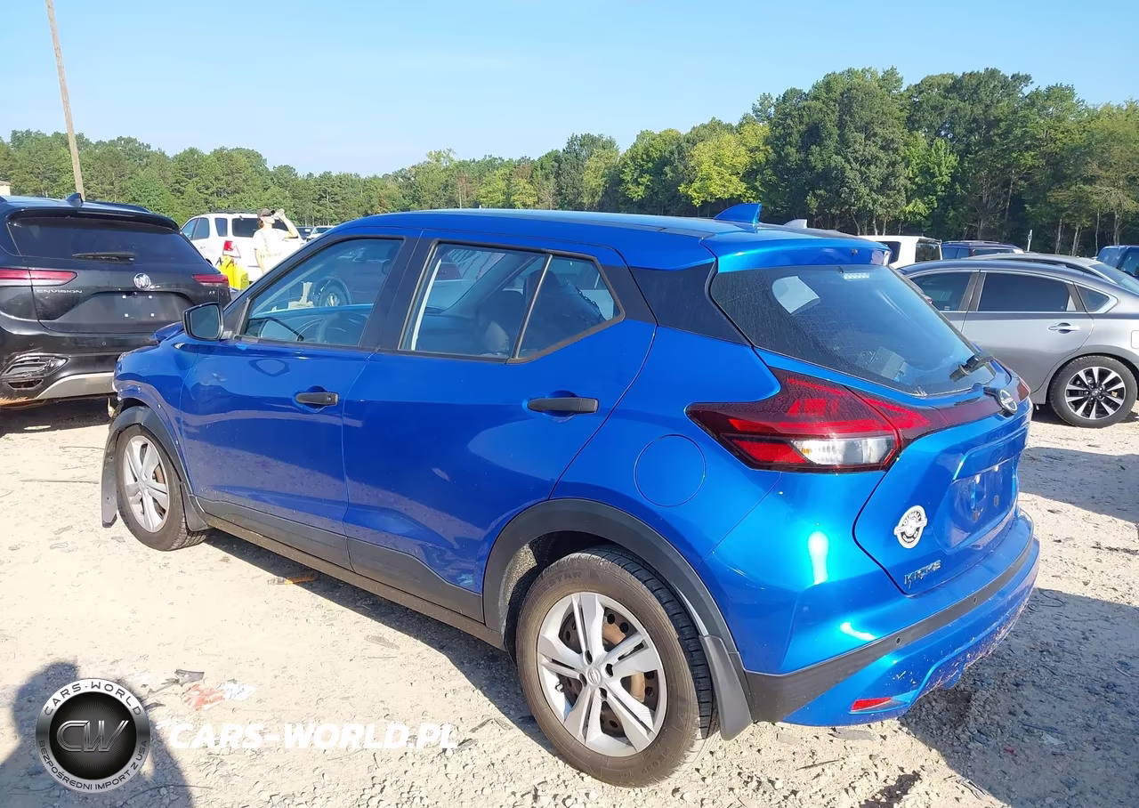2022 Nissan Kicks S Xtronic Cvt VIN:3N1CP5BV6NL474160 - 3