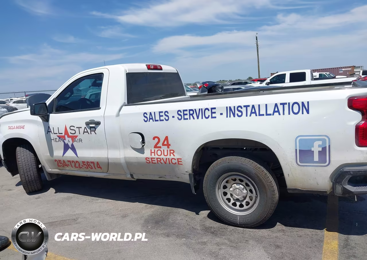 2021 Chevrolet Silverado 1500 2Wd Long Bed Wt VIN:3GCNWAEH9MG297425 - 14