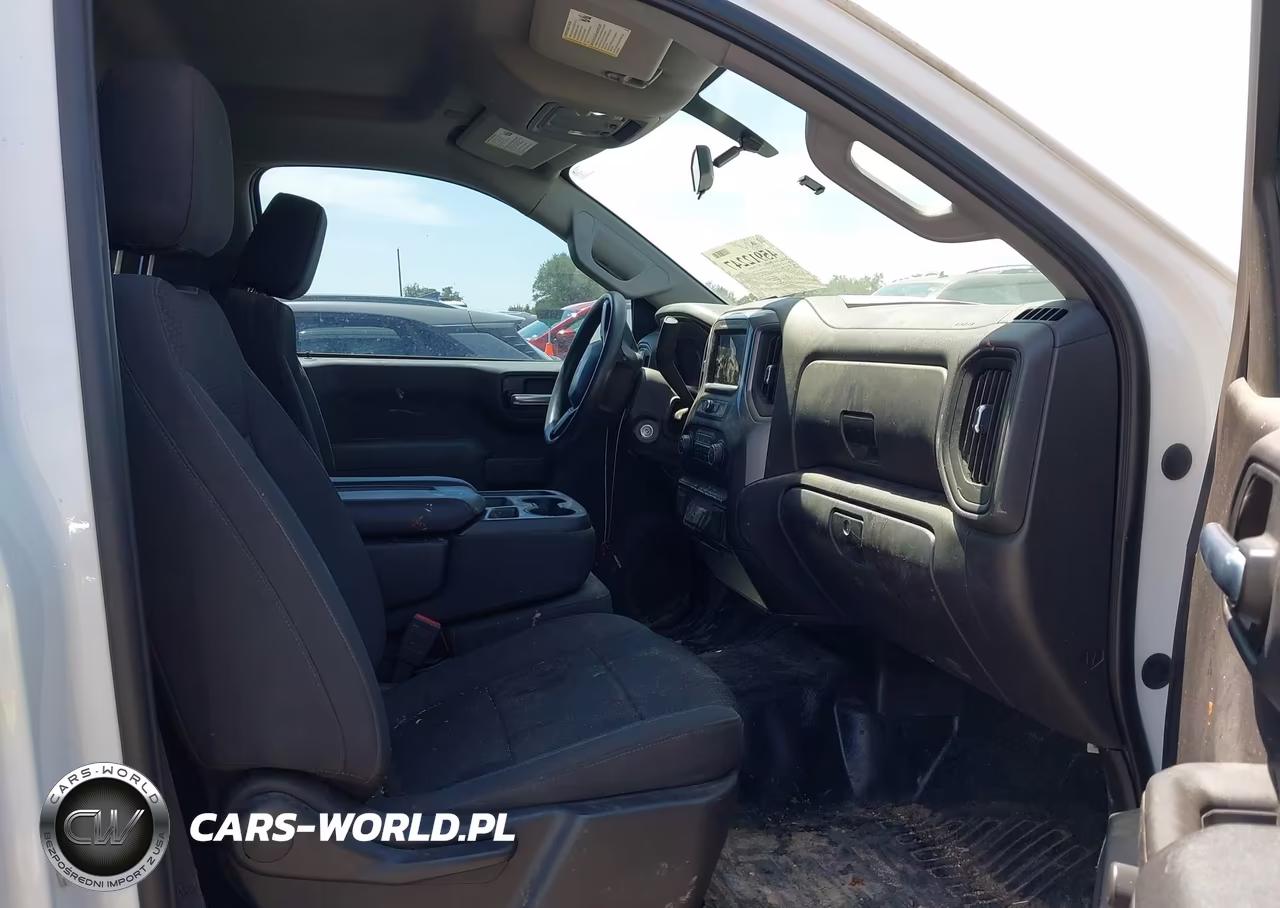2021 Chevrolet Silverado 1500 2Wd Long Bed Wt VIN:3GCNWAEH9MG297425 - 5