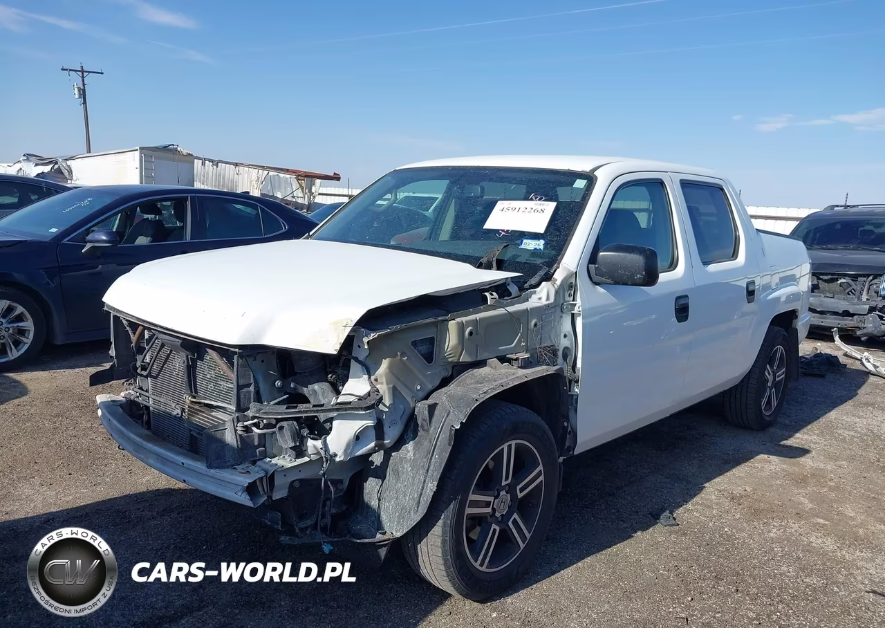 2013 Honda Ridgeline Sport VIN:5FPYK1F70DB011604 - 2
