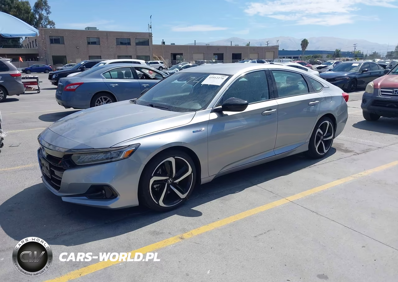 2022 Honda Accord Hybrid Sport VIN:1HGCV3F27NA047411 - 2