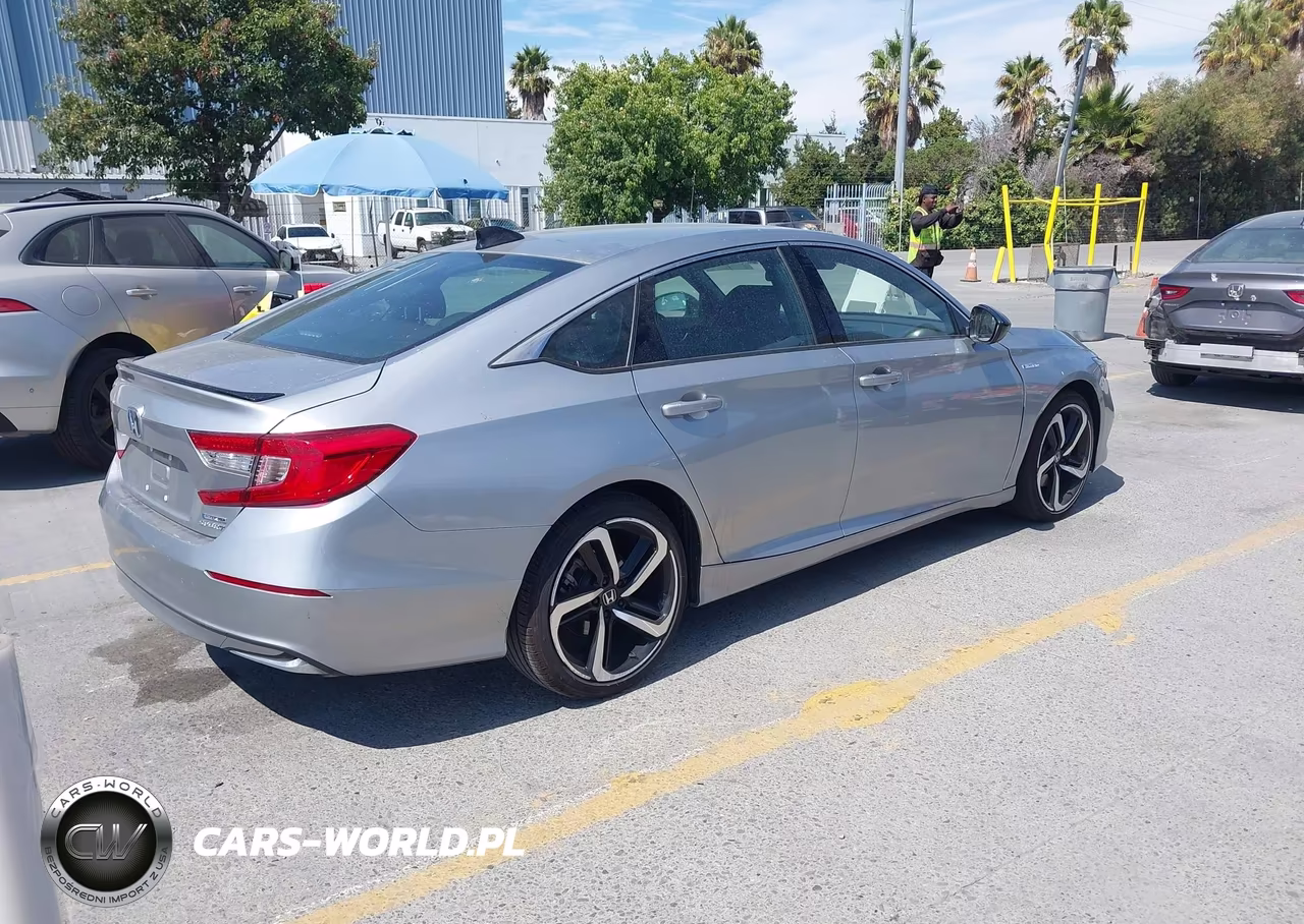 2022 Honda Accord Hybrid Sport VIN:1HGCV3F27NA047411 - 4
