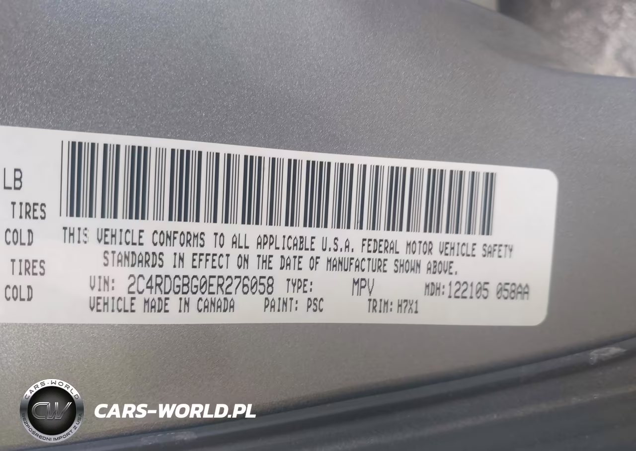2014 Dodge Grand Caravan American Value Pkg VIN:2C4RDGBG0ER276058 - 9