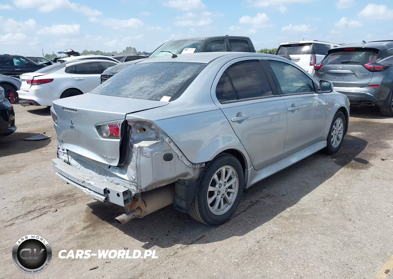 2014 Mitsubishi Lancer Es VIN:JA32U2FU3EU013455 - 4