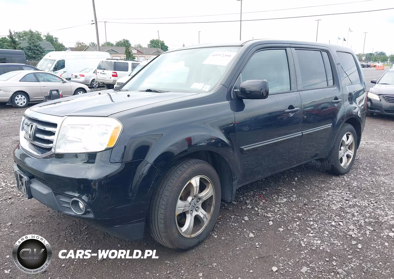 2013 Honda Pilot Ex-L VIN:5FNYF4H57DB026207 - 2
