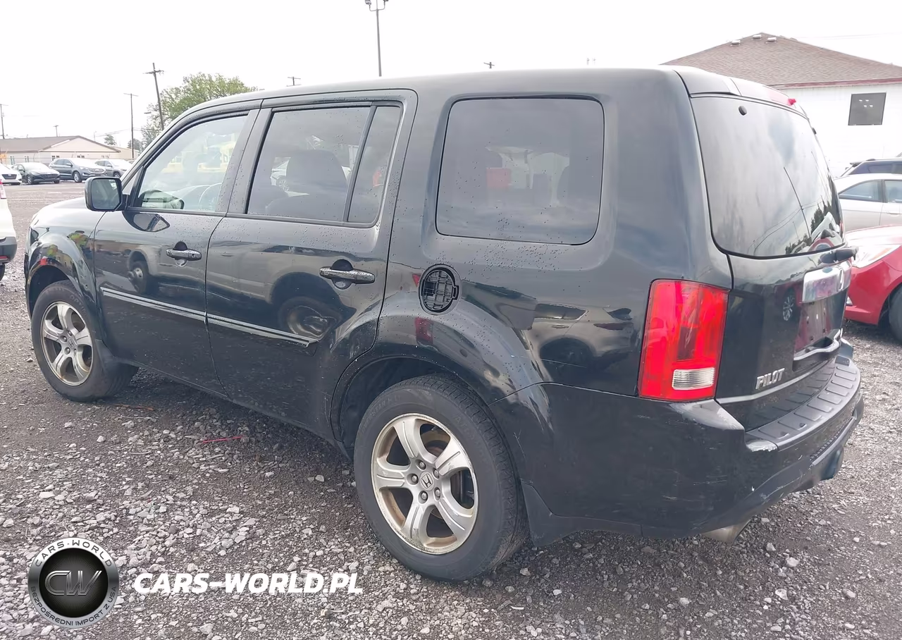 2013 Honda Pilot Ex-L VIN:5FNYF4H57DB026207 - 3