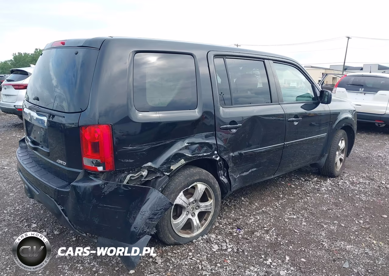 2013 Honda Pilot Ex-L VIN:5FNYF4H57DB026207 - 4