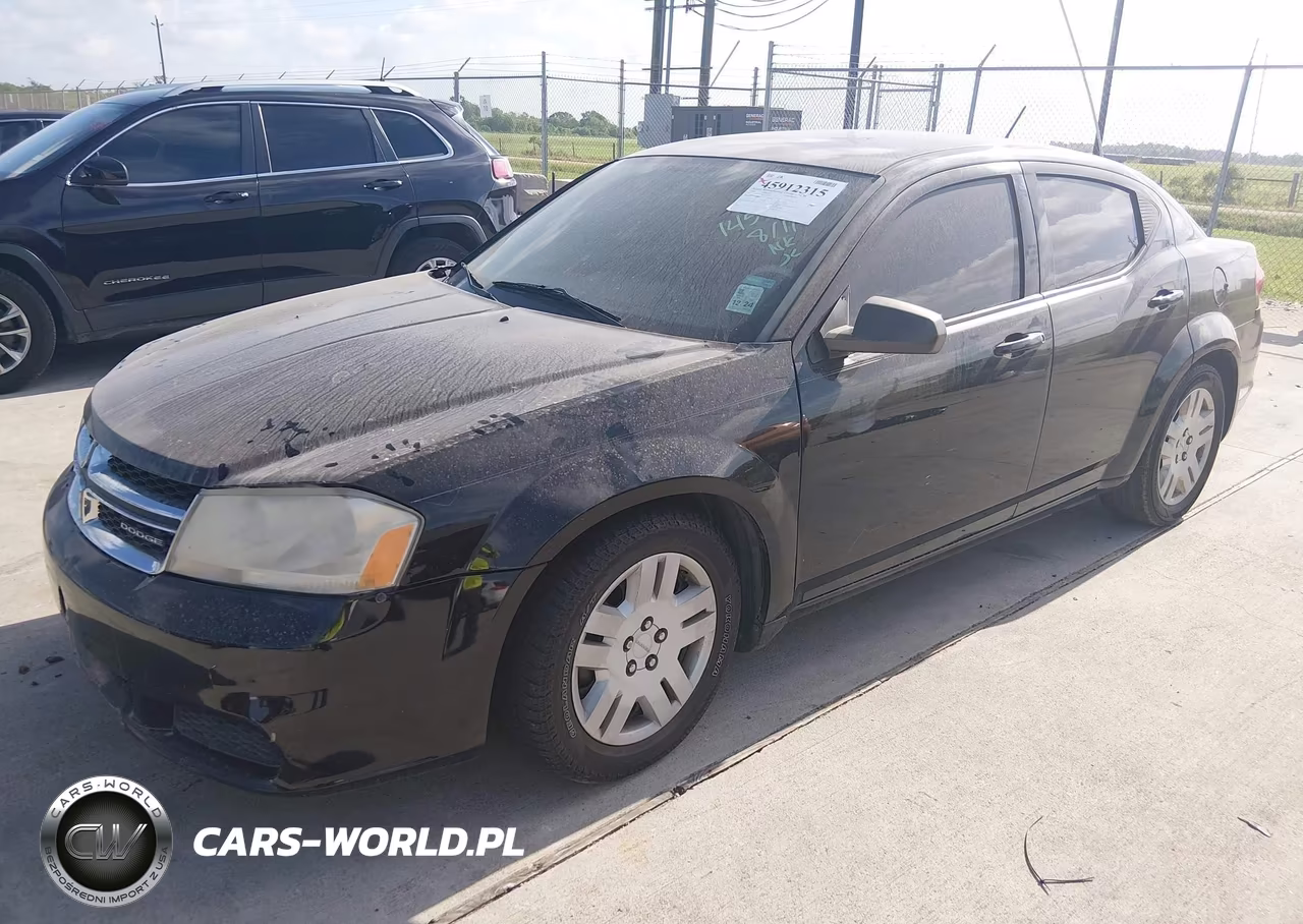 2014 Dodge Avenger Se VIN:1C3CDZAB8EN145467 - 2
