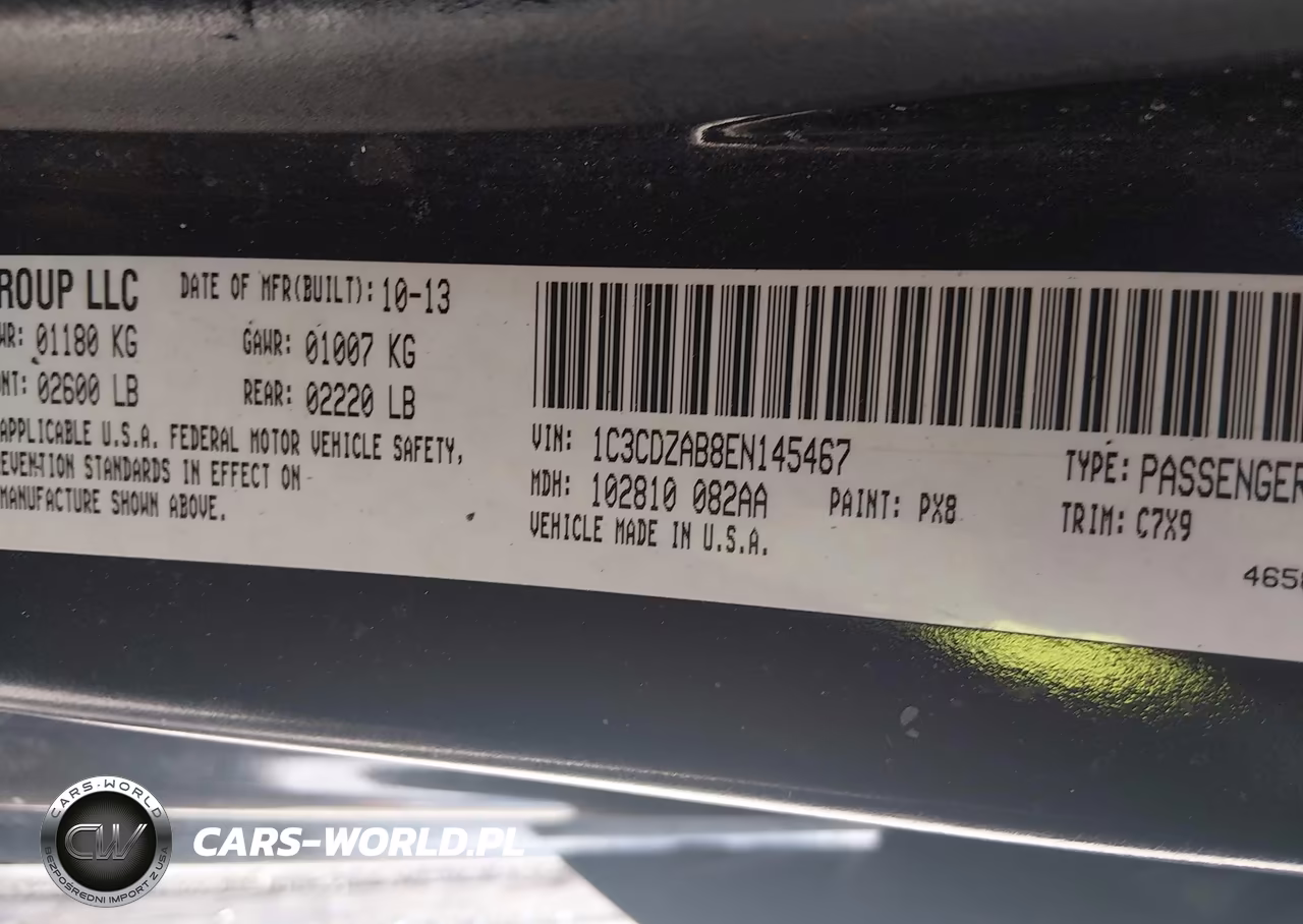 2014 Dodge Avenger Se VIN:1C3CDZAB8EN145467 - 9