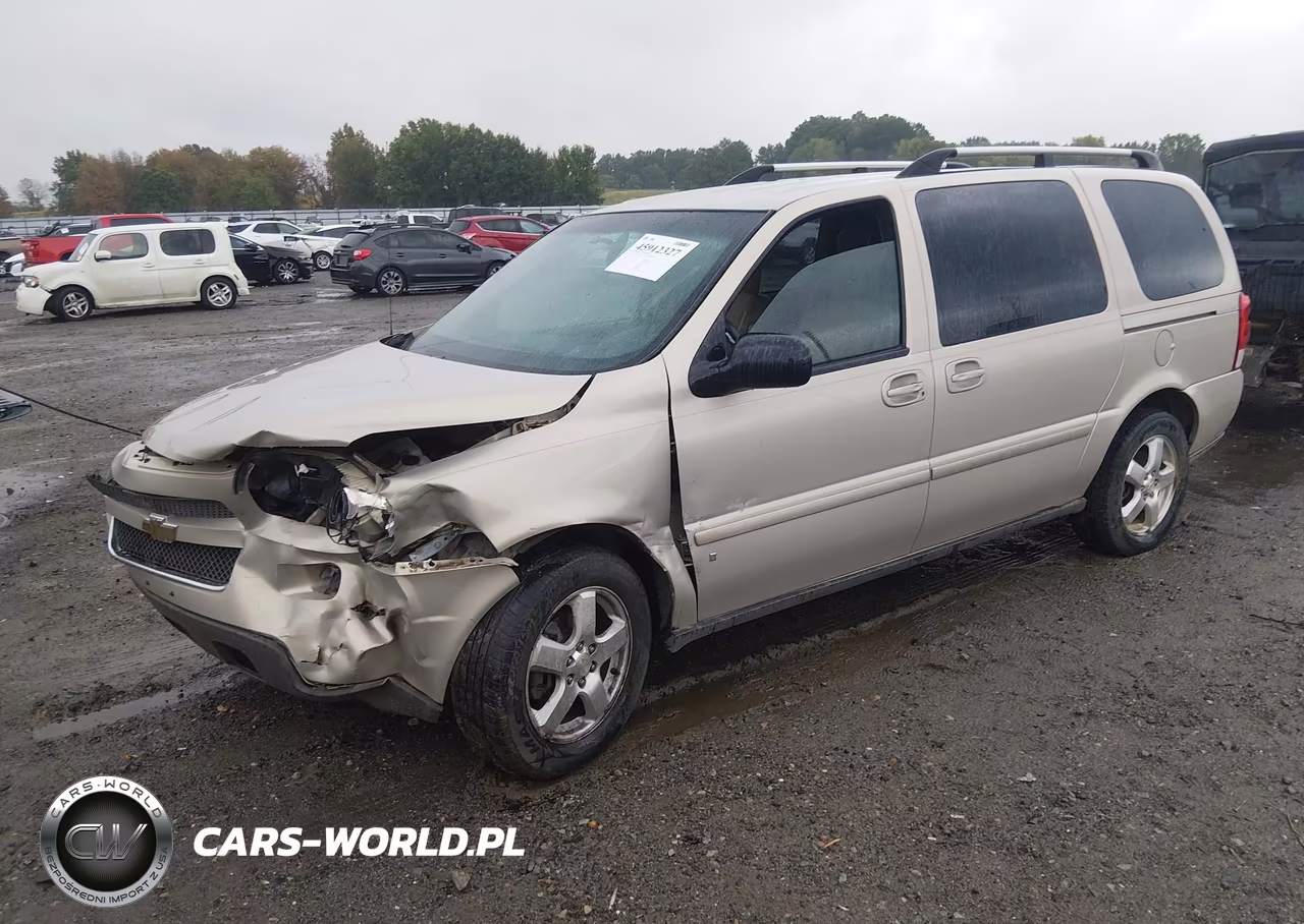2007 Chevrolet Uplander Lt W-2Lt VIN:1GNDV33117D161847 - 2