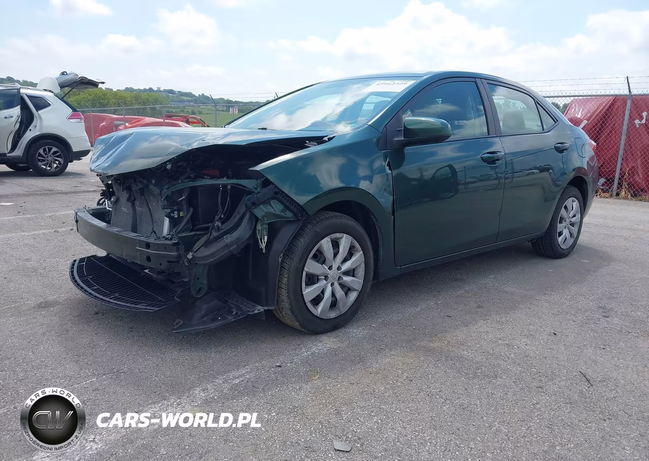 2015 Toyota Corolla Le VIN:5YFBURHE8FP245435 - 2