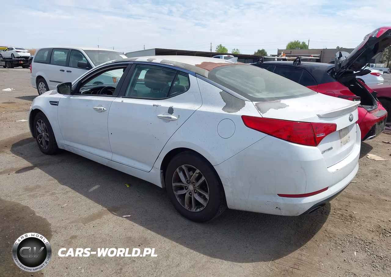 2013 Kia Optima Lx VIN:5XXGM4A73DG154549 - 3