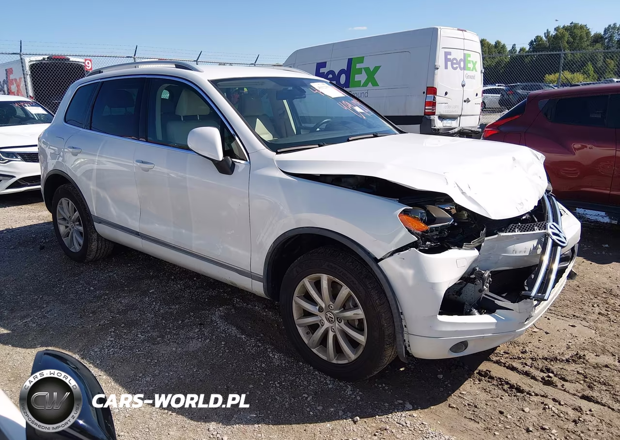 2012 Volkswagen Touareg Vr6 Sport VIN:WVGEF9BP1CD009897 - 1