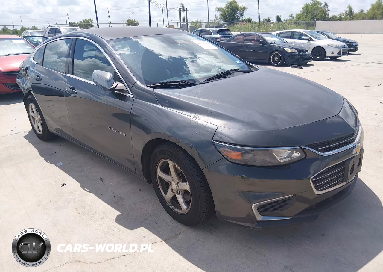2017 Chevrolet Malibu Ls VIN:1G1ZB5ST7HF227435 - 1