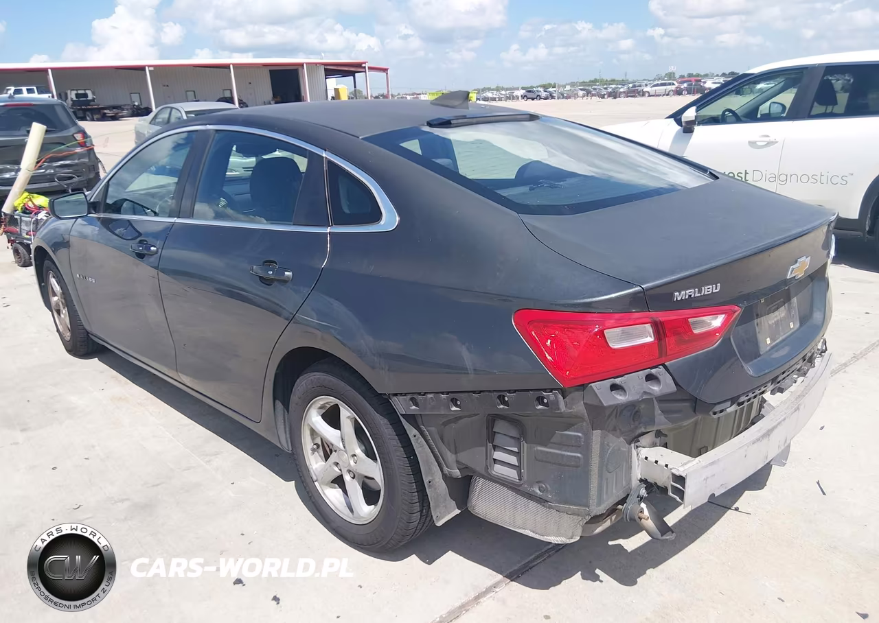 2017 Chevrolet Malibu Ls VIN:1G1ZB5ST7HF227435 - 3