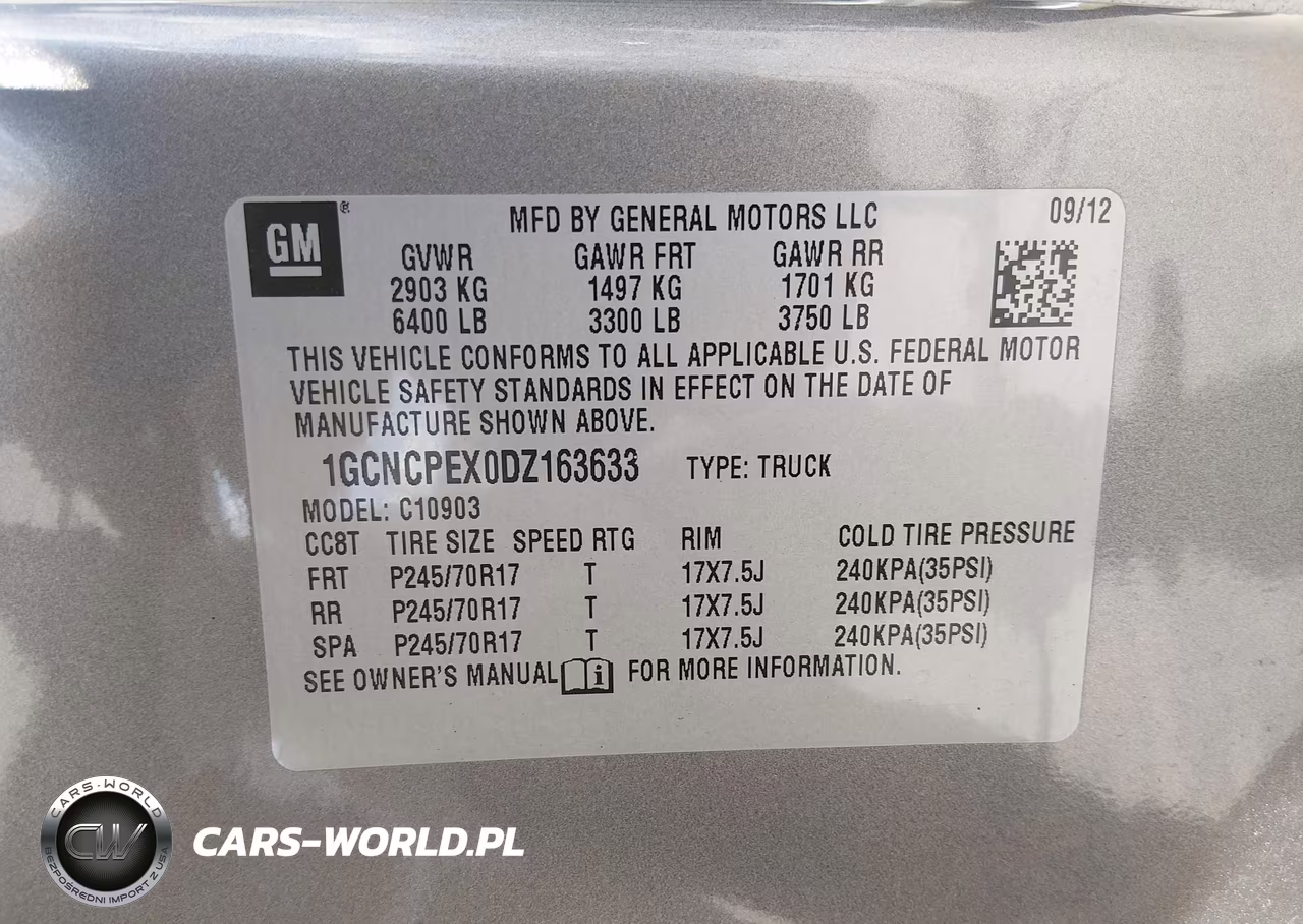 2013 Chevrolet Silverado 1500 Work Truck VIN:1GCNCPEX0DZ163633 - 9