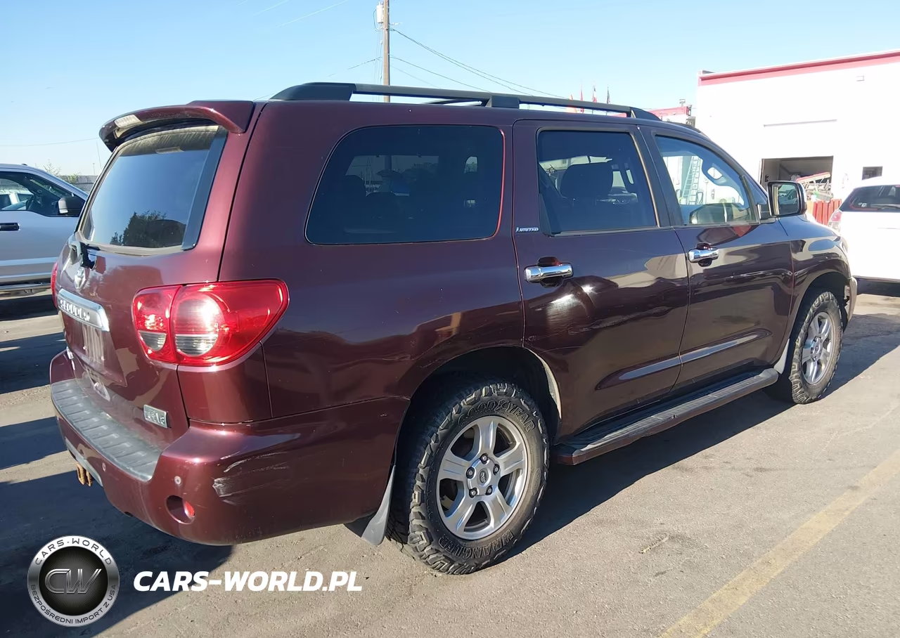 2008 Toyota Sequoia Limited 5.7L V8 VIN:5TDBY68A48S003655 - 4