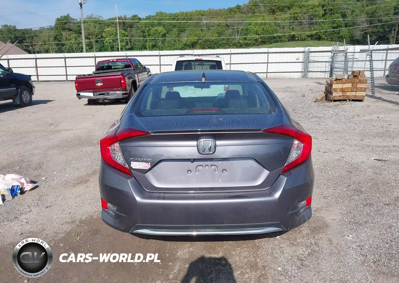 2020 Honda Civic Ex VIN:19XFC1F37LE004826 - 15