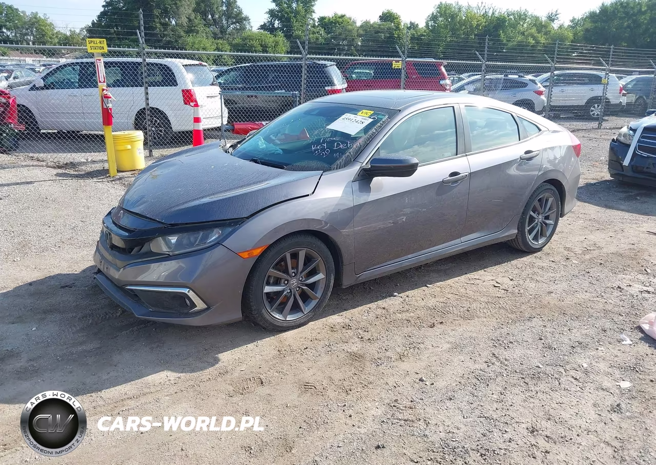 2020 Honda Civic Ex VIN:19XFC1F37LE004826 - 2