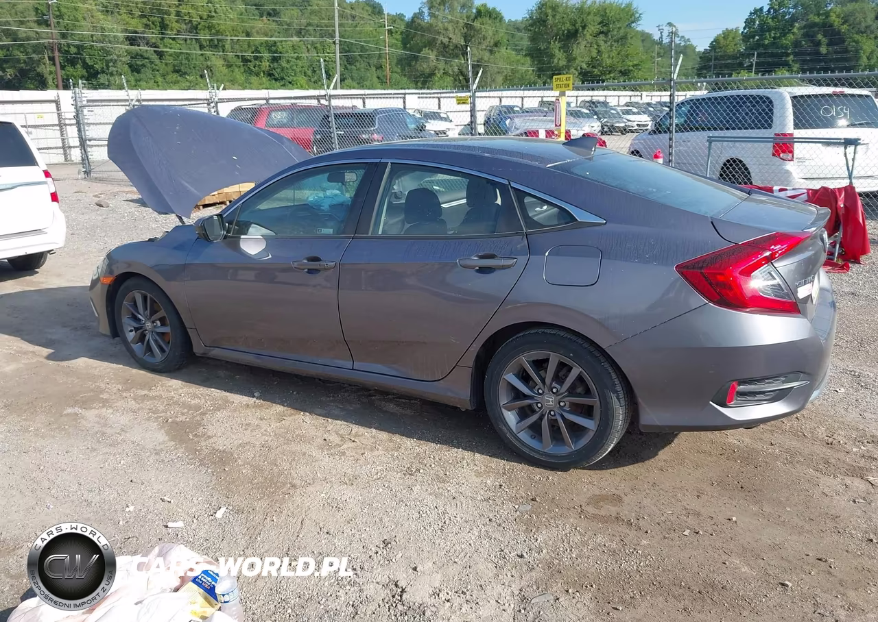 2020 Honda Civic Ex VIN:19XFC1F37LE004826 - 3