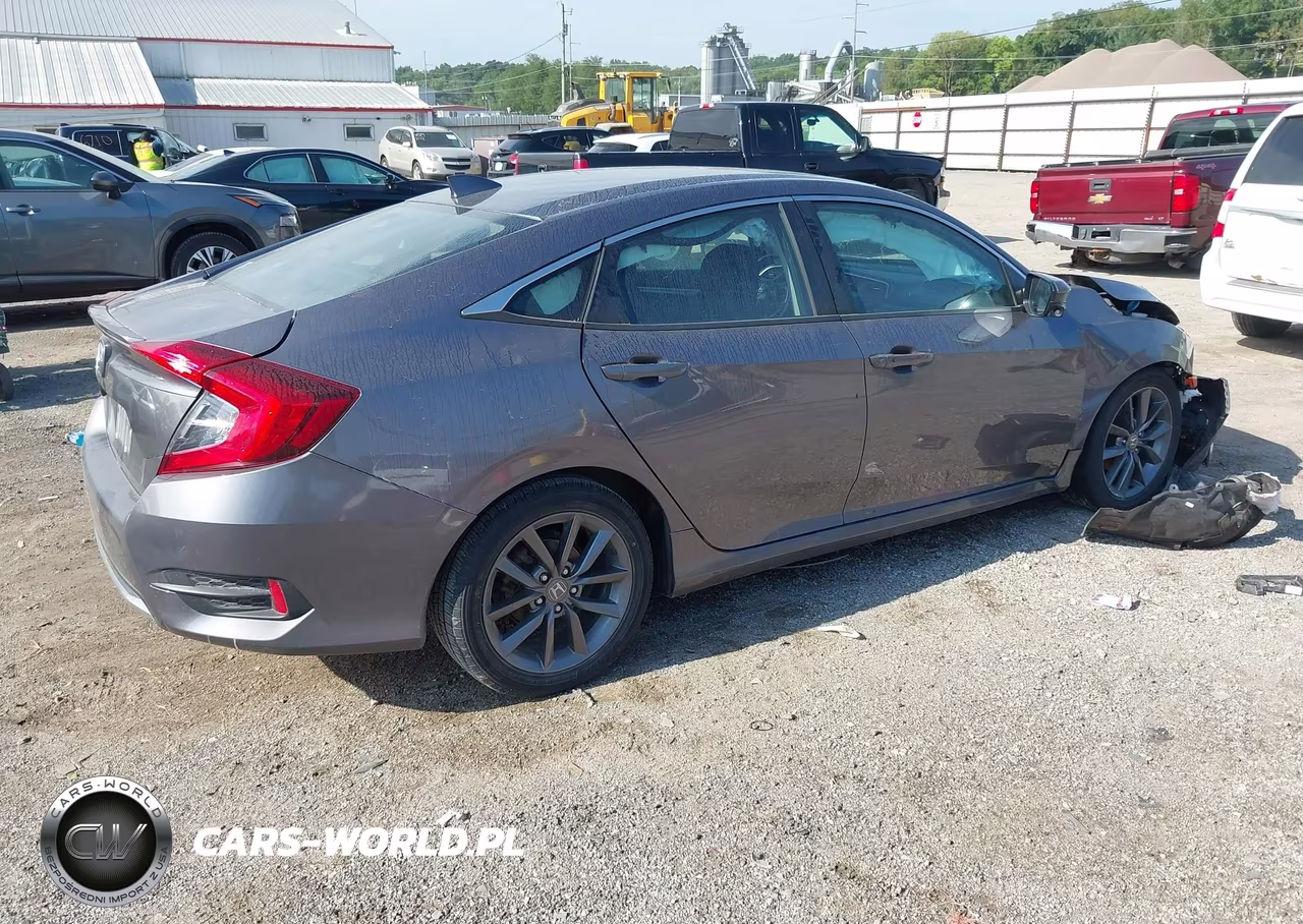 2020 Honda Civic Ex VIN:19XFC1F37LE004826 - 4