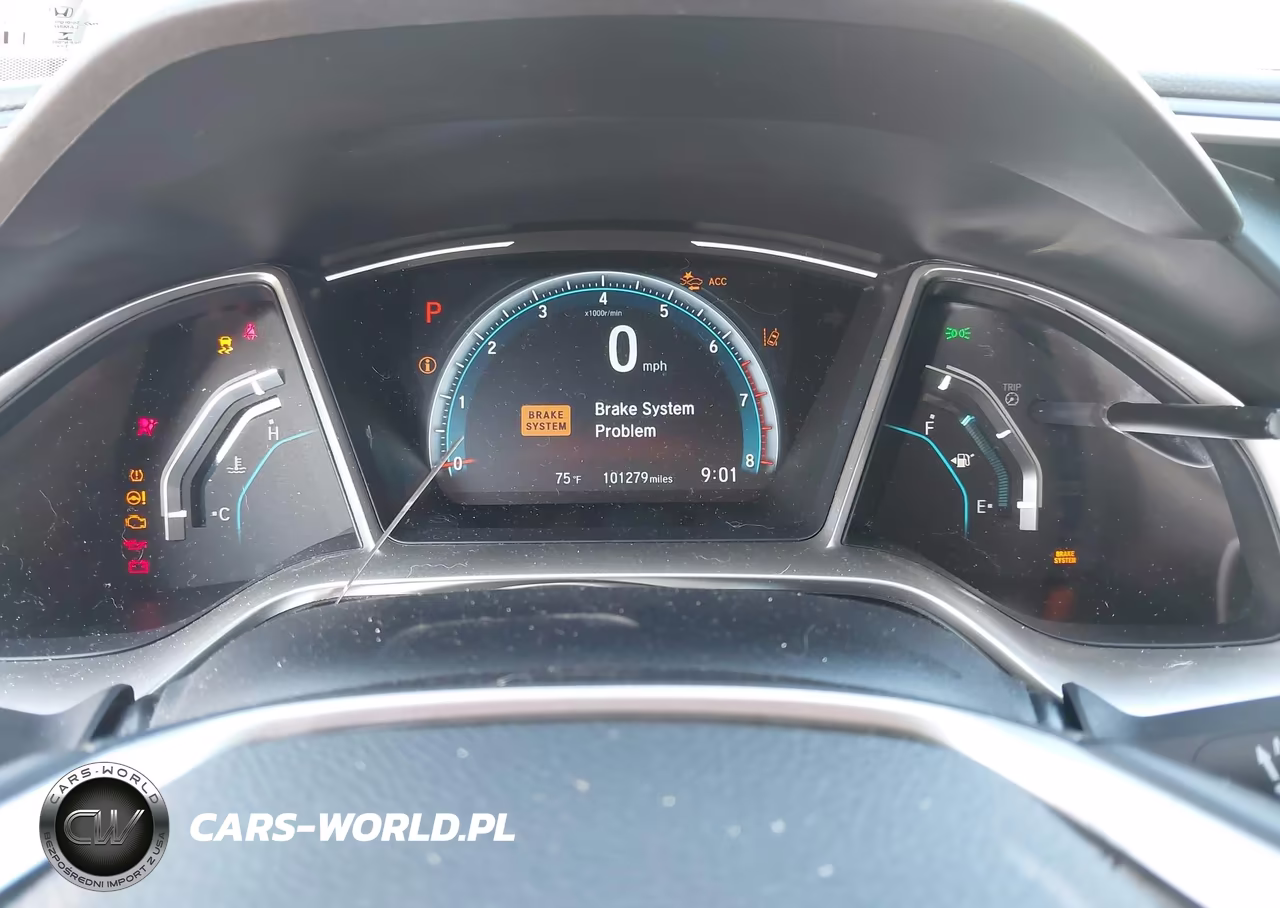 2020 Honda Civic Ex VIN:19XFC1F37LE004826 - 7