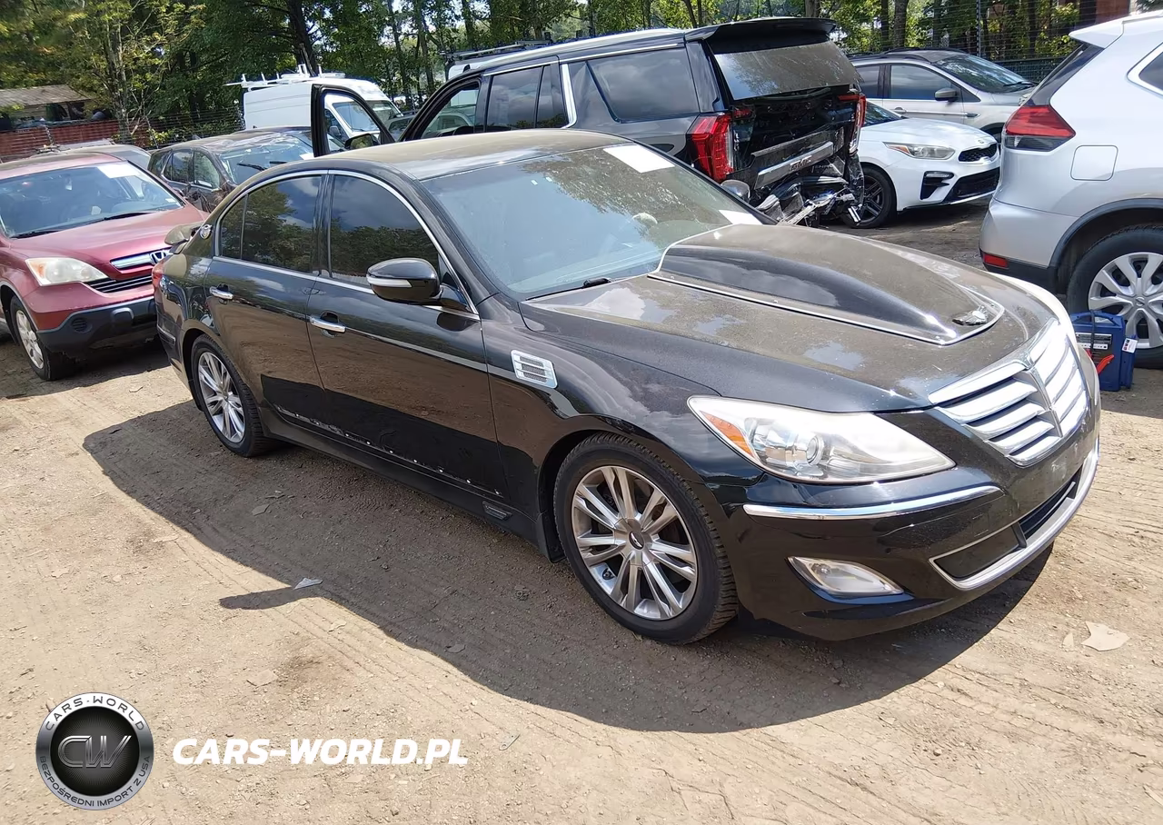 2012 Hyundai Genesis 4.6 VIN:KMHGC4DF5CU178586 - 1