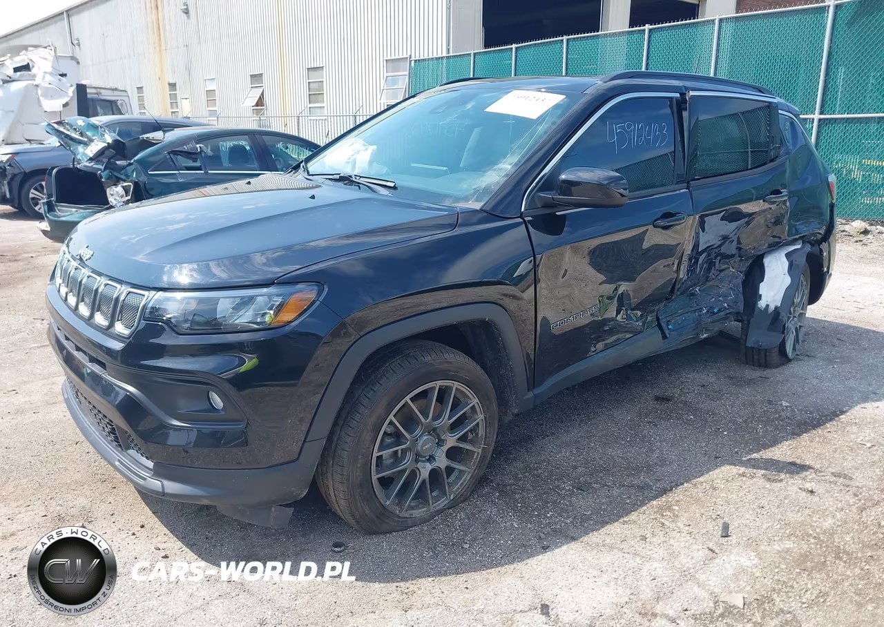 2022 Jeep Compass Latitude Lux 4X4 VIN:3C4NJDFB3NT206748 - 2