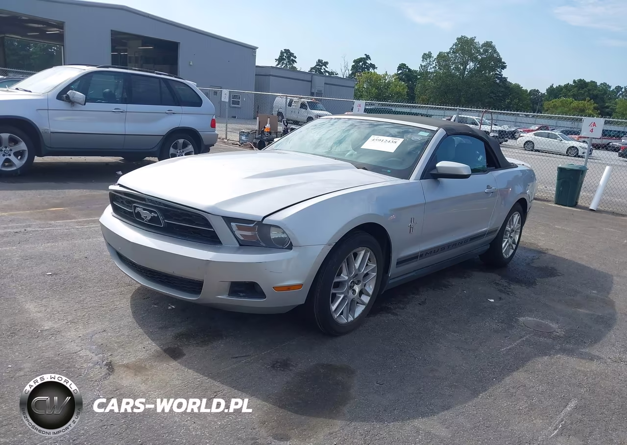 2012 Ford Mustang V6 Premium VIN:1ZVBP8EM7C5255604 - 2