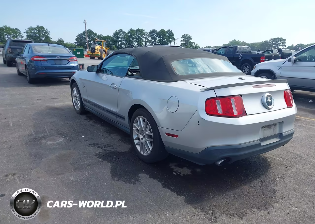 2012 Ford Mustang V6 Premium VIN:1ZVBP8EM7C5255604 - 3