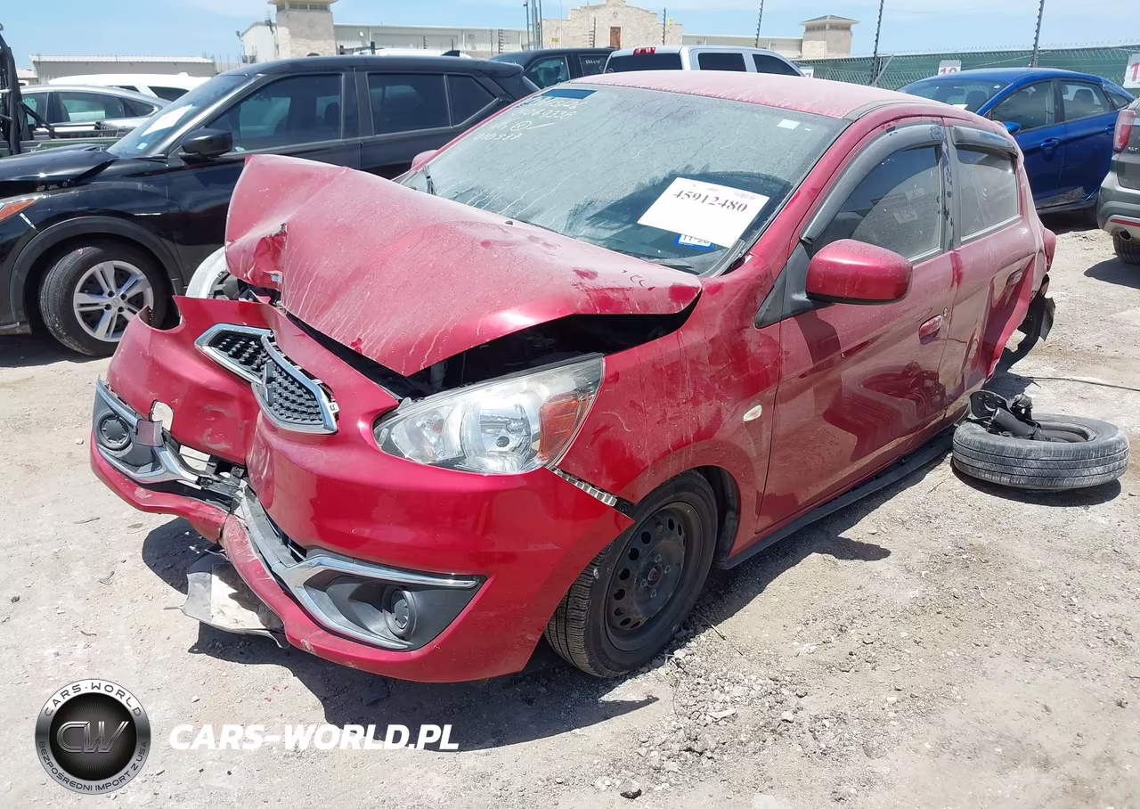 2019 Mitsubishi Mirage Rf VIN:ML32A3HJ9KH010537 - 2